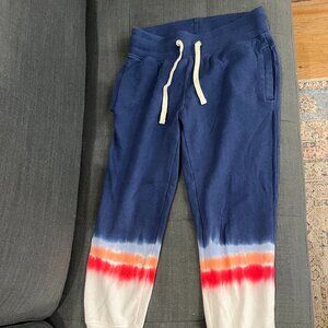 GAP tie-dye jogger sweatpants XSP extra small petite
